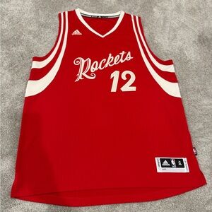Adidas Red Christmas 2016 Dwight Howard Rockets Jersey